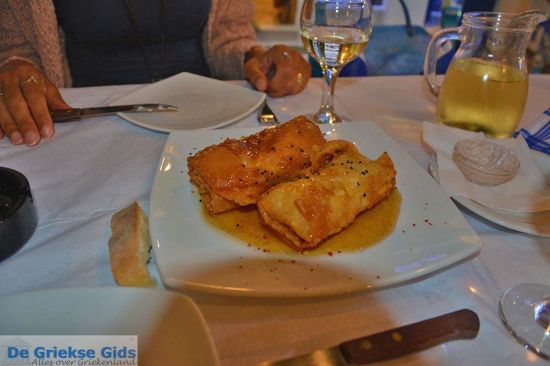 Eten bij Kozi in Naxos